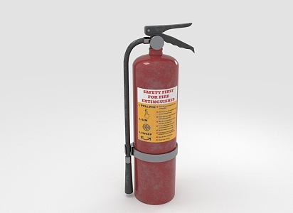 Fire extinguisher 3d model