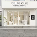 Elegant Cream Tone Beauty Salon Interior Design With Cozy Guest Lounge And Premium Treatment Areas