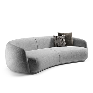 Multiplayer Sofa Pillow Minimalist Fabric 3d model