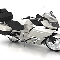 Modern Motorcycle 3d model