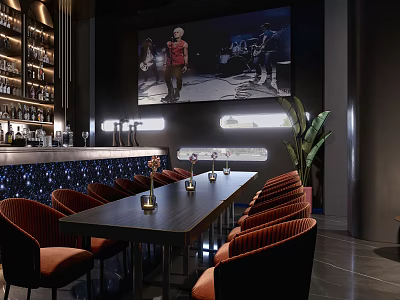 The Modern Bar 3d model