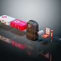 Essential Emergency Medical Devices Including First Aid Kits Bag Bandages And Guide