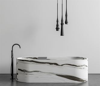 Modern Bathtub 3d model