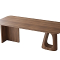 Modern Dining Table Desk Tea Table 3d model