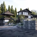 Chinese Ancient Architecture Song Dynasty Architecture 3d model