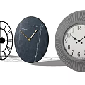 Various Stylish Clocks With Wooden Roman Numerals Marble And Minimalist Designs For Home Decor