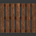 Durable Wooden Pallet Storage Equipment For Logistics With Slats And Support Legs