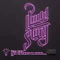 Creative Neon Lamp Combination With Artistic Light Sign Design For Wall Decor
