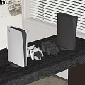 Game console game remote control 3d model