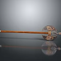 Modern Tomahawk Axe Wooden Axe Wooden Handle Axe 3d model