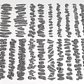 Natural Stone Stepping Stones With Various Shapes For Garden Landscape Path Design