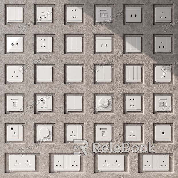 Modern Switch Switch Socket model