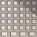 Modern Switch Socket 3d model