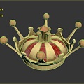 Crown Crown Crown Crown Home Ornaments Royal Goods Noble Goods Jewelry Ornaments 3d model