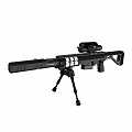 sniper rifle weapon gun sniper rifle world war ii scope military unit 3d model