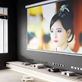 Modern Projector 3d model