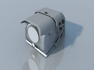 Hardware components 3d model Hardware components 3d model