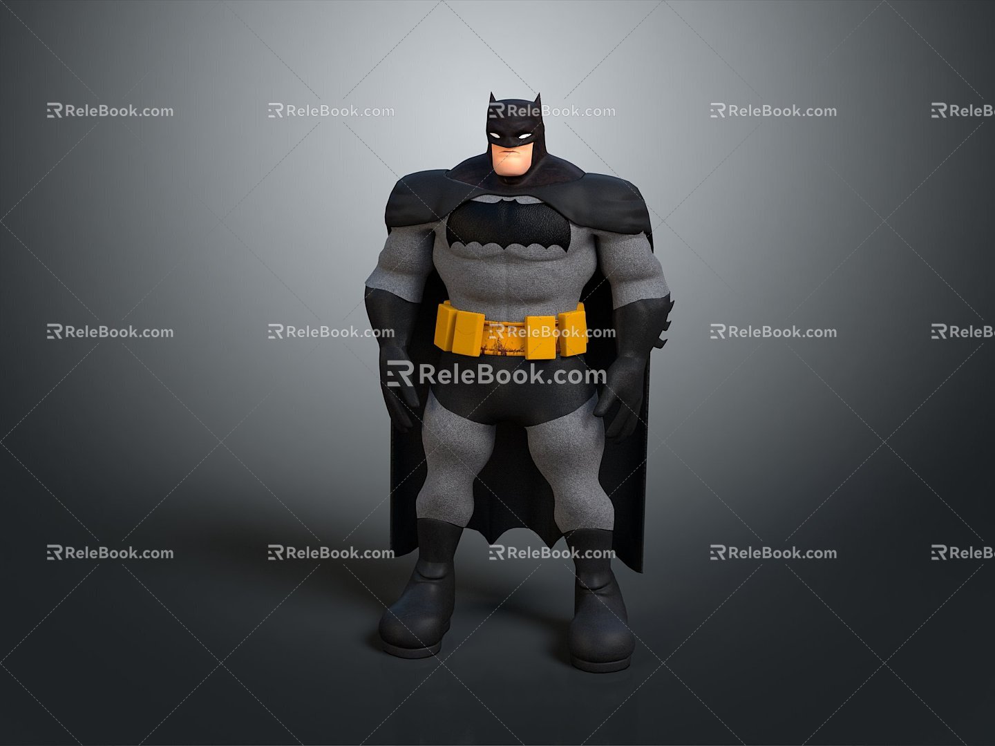 Batman Wyman Heroes Cartoon Batman Anime Batman Anime Batman Animated Characters 3d model