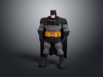 Batman Wyman Heroes Cartoon Batman Anime Batman Anime Batman Animated Characters 3d model