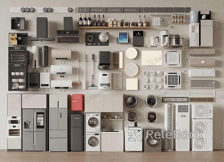 modern household appliances model