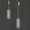 Modern chandelier simple 3d model