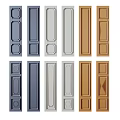 Various Stylish Wall Paneling Designs With Different Colors And Wood Textures