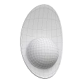 Modern Gold Oval Backplate Wall Light with White Globe Shade for Interior Decor