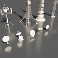 Collection of Modern Military Weapons with Advanced Design and Functional Features