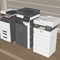 printer copier scanner 3d model
