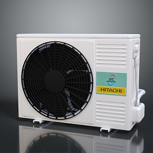 Air conditioning compressor refrigerator air conditioning refrigerator Mitsubishi air conditioning outdoor air conditioning outdoor air conditioning 3d model