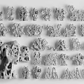 Handcrafted Stone and Wood Decorative Carvings with Various Shapes for Home Decoration