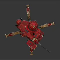 Modern Robot Warrior Robocop 3d model