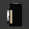 CATCH Compact Electronic Camera With Black And Beige Body Lens And Flash Design