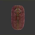 Medieval Shield Ancient Shield Defensive Weapon Ancient Shield Iron Shield Protective Shield Wooden Shield 3d model