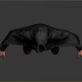Game Movie Character 3D Model With Gray Hooded Cloak Brown Tunic And Boots