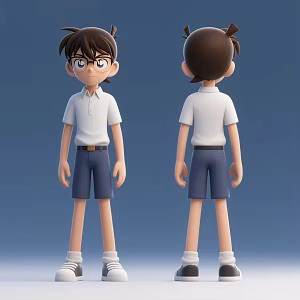 Conan 3d model