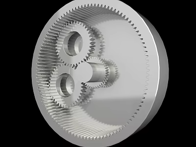High Quality Hardware Tools With Precision Metal Gears And Mechanical Components 3d model