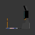 Modern game machine dancing machine large game machine 3d model