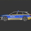 Modern Police Car Police Car Police Car Police Car 3d model