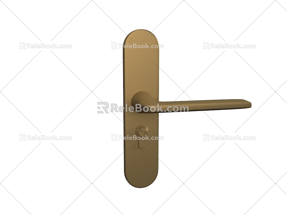 Door handle 3d model