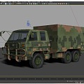 Military tram supply tram military command vehicle military shelter vehicle communication vehicle logistics support vehicle 3d model