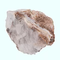Stone Block Rock Jade Reef 3d model