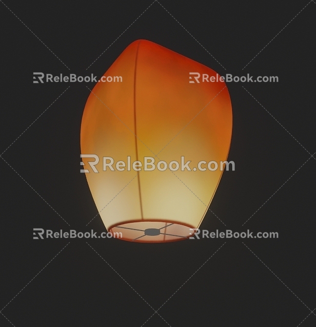 Kongming Lantern 3d model