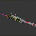Science Fiction Weapon Future Weapon Science Fiction Equipment Concept Weapon Next Generation Weapon Next Generation Equipment 3d model