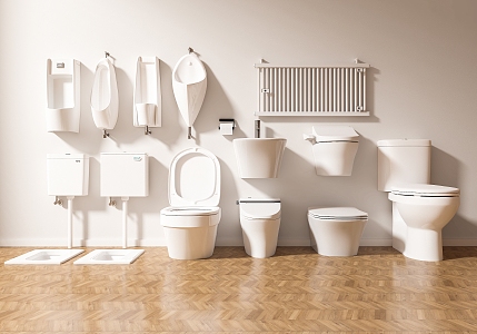 Modern Toilet Squat Toilet Squat Toilet Flush Toilet Urinal Flip Toilet 3d model