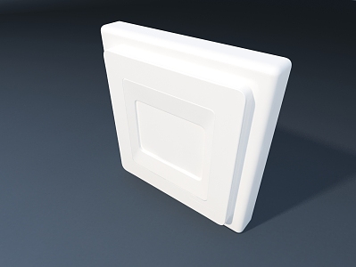 Modern Switch Panel Collection 3d model