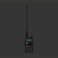 Walkie-talkie military walkie-talkie military radio military wireless telephone 3d model