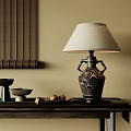 Ancient Table Lamp 3d model