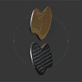 Spenco Black and Brown Insoles with Breathable Holes for Comfort