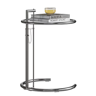 Modern Bauhaus side a few metal side a few round side a few glass side a few Bauhaus side a few 3d model